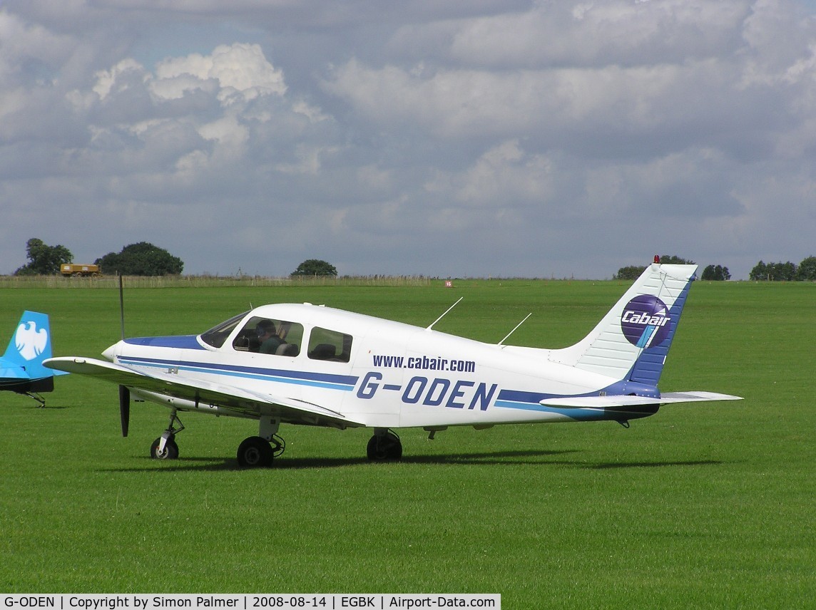 G-ODEN, 1989 Piper PA-28-161 C/N 2841282, PA-28 visiting Sywell