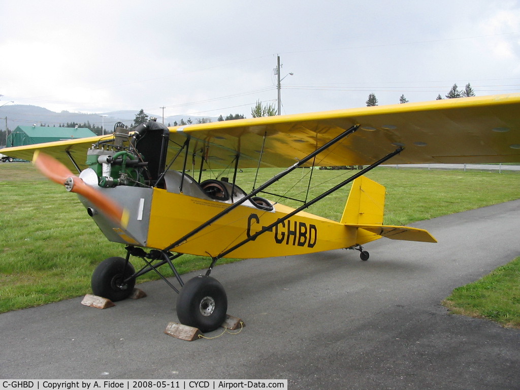 C-GHBD, 2001 Pietenpol Air Camper C/N 555, C-GHBD, Model B Ford engine, built to 1932 drawings
