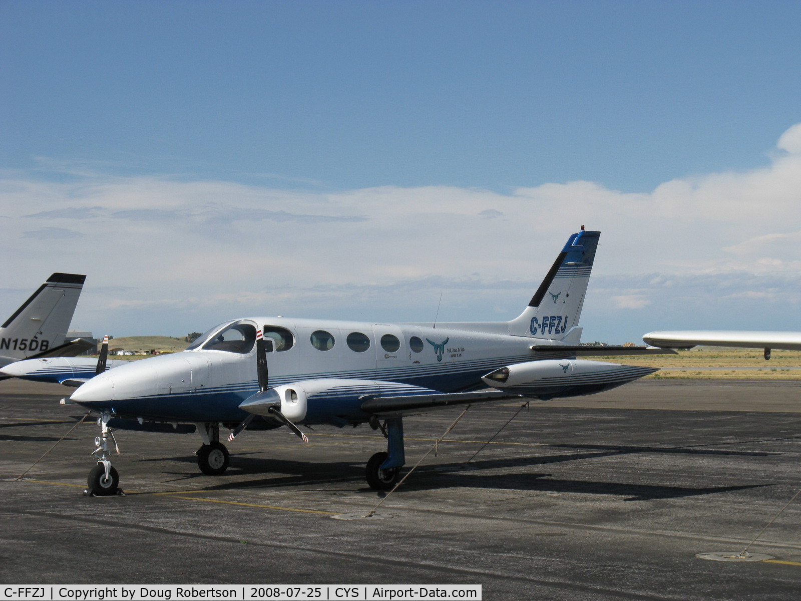 C-FFZJ, 1973 Cessna 340 C/N 340 0179, 1973 Cessna 340, two Continental TSIO-520-K 285 Hp each