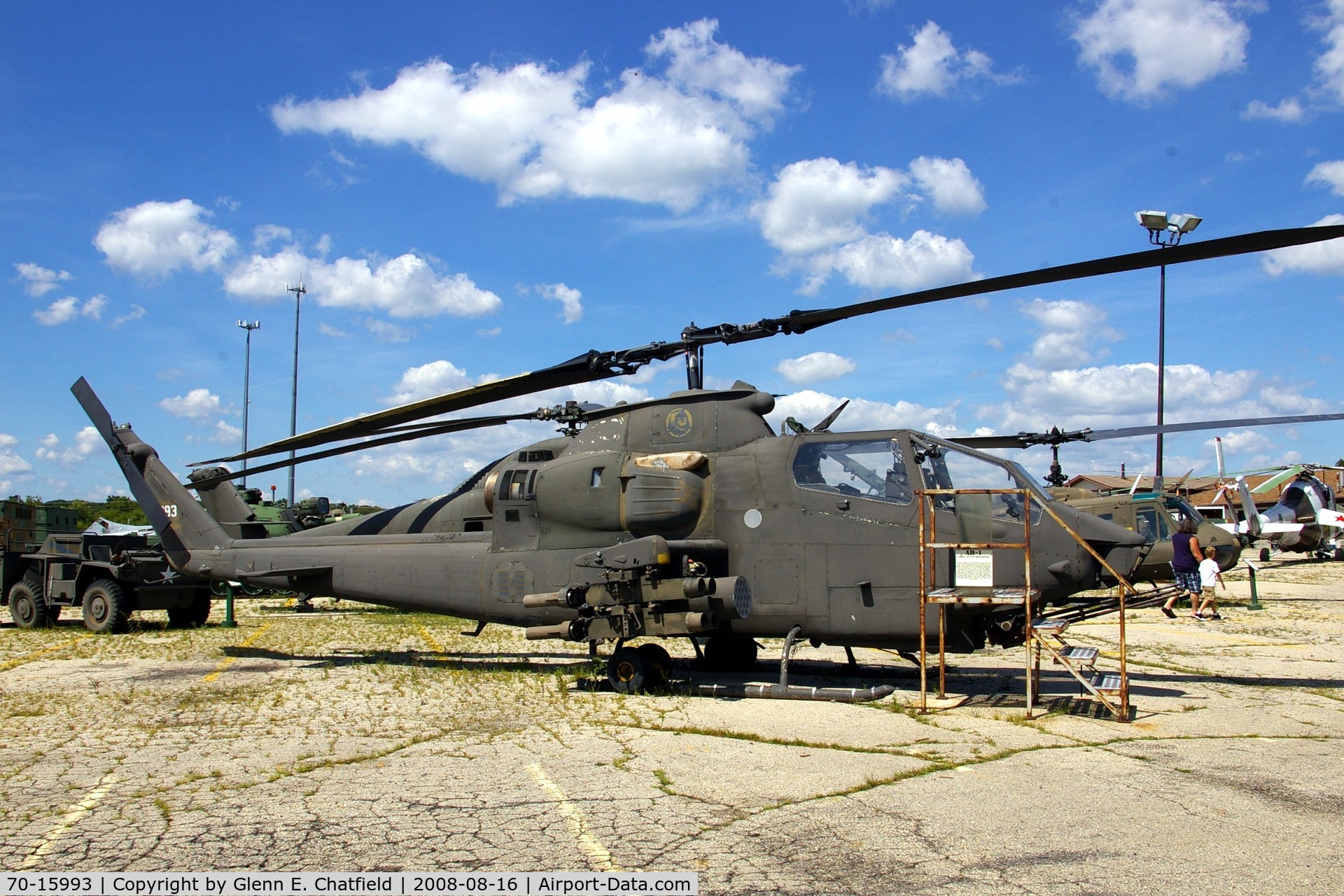 70-15993, 1970 Bell AH-1F Cobra C/N 20937, At the Russell Military Museum, Russell, IL