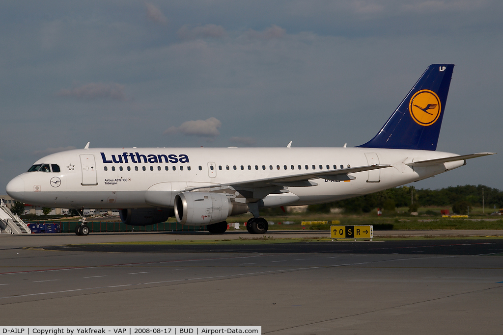 D-AILP, 1997 Airbus A319-114 C/N 717, Lufthansa Airbus A319