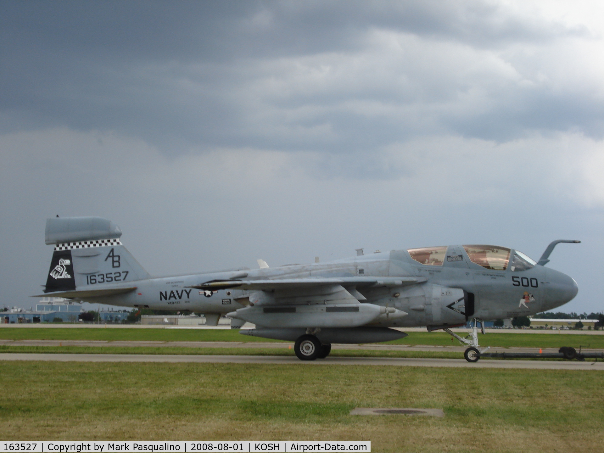 163527, Grumman EA-6B Prowler C/N P-154, Grumman EA-6B