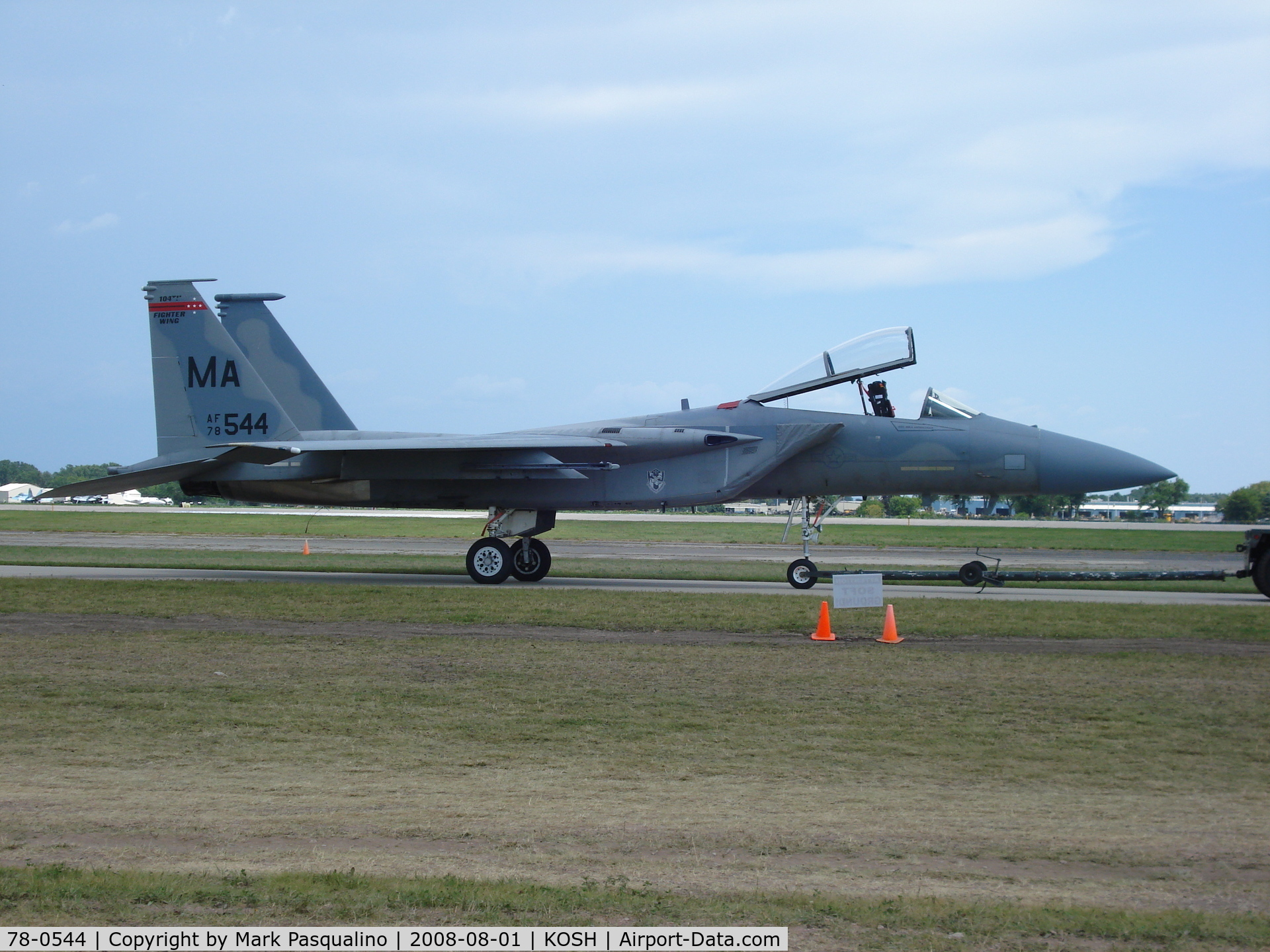 78-0544, McDonnell Douglas F-15C Eagle C/N 0535/C077, F-15C