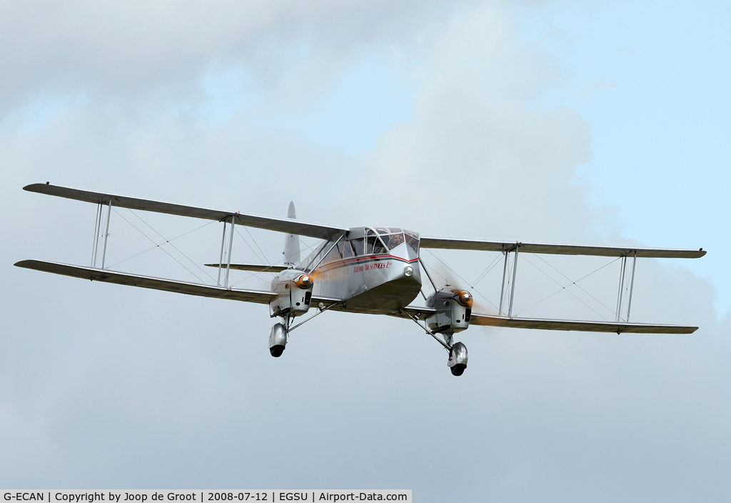 G-ECAN, 1943 De Havilland Australia DH-84 Dragon 3 C/N DHA2048, Nice performance of this classic airliner.