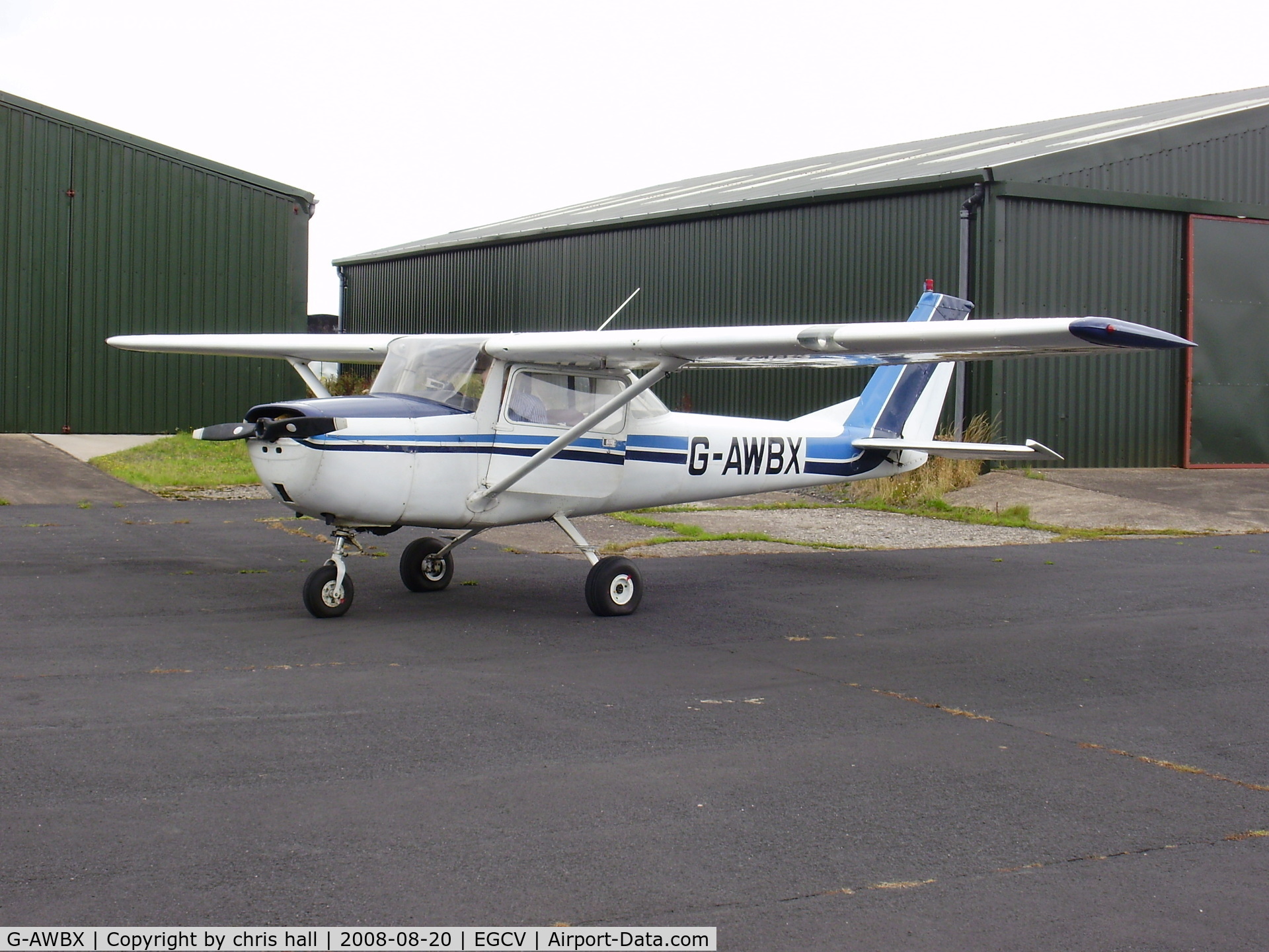 G-AWBX, 1968 Reims F150H C/N 0286, Sleap Airfield