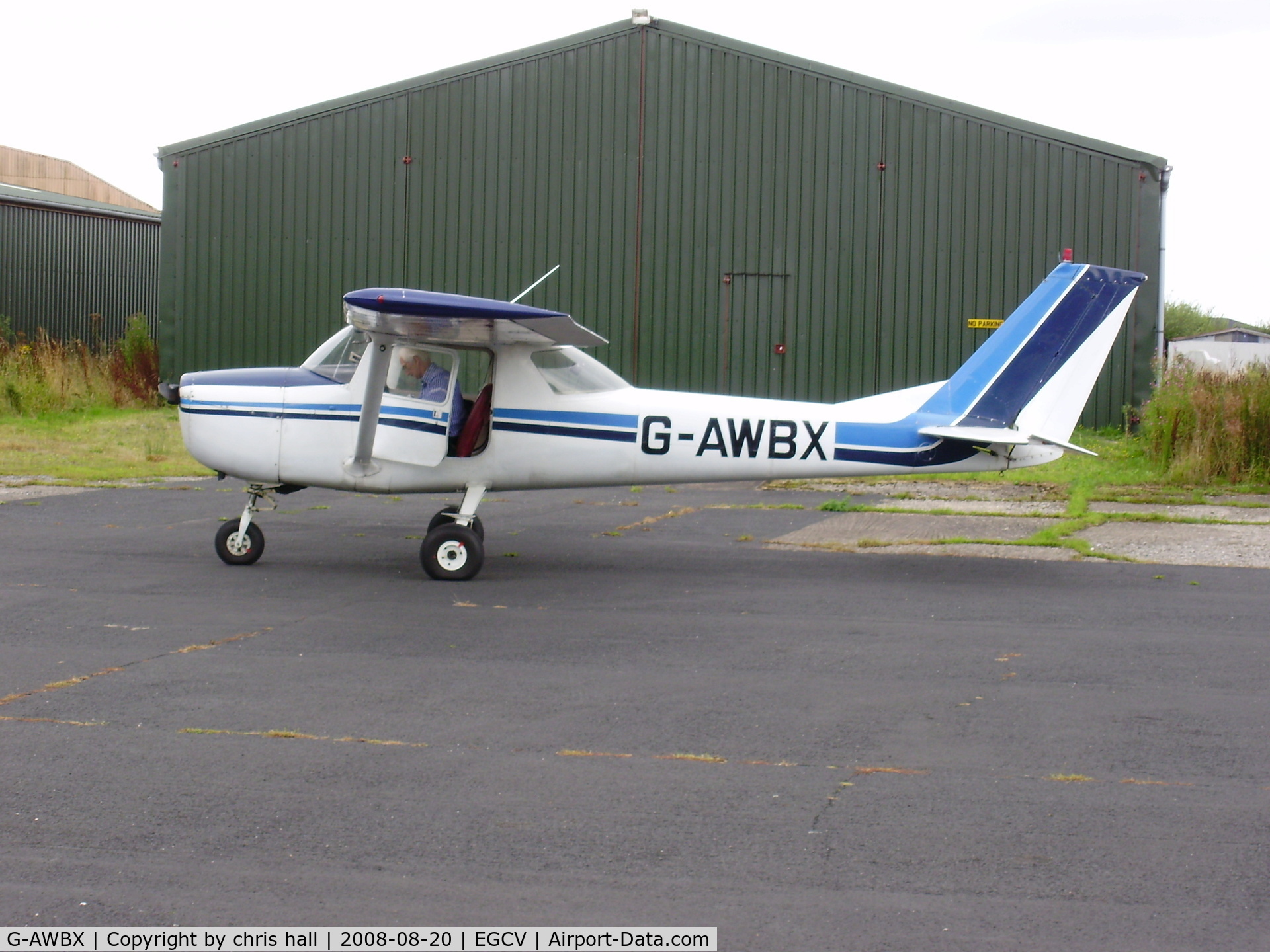 G-AWBX, 1968 Reims F150H C/N 0286, Sleap Airfield