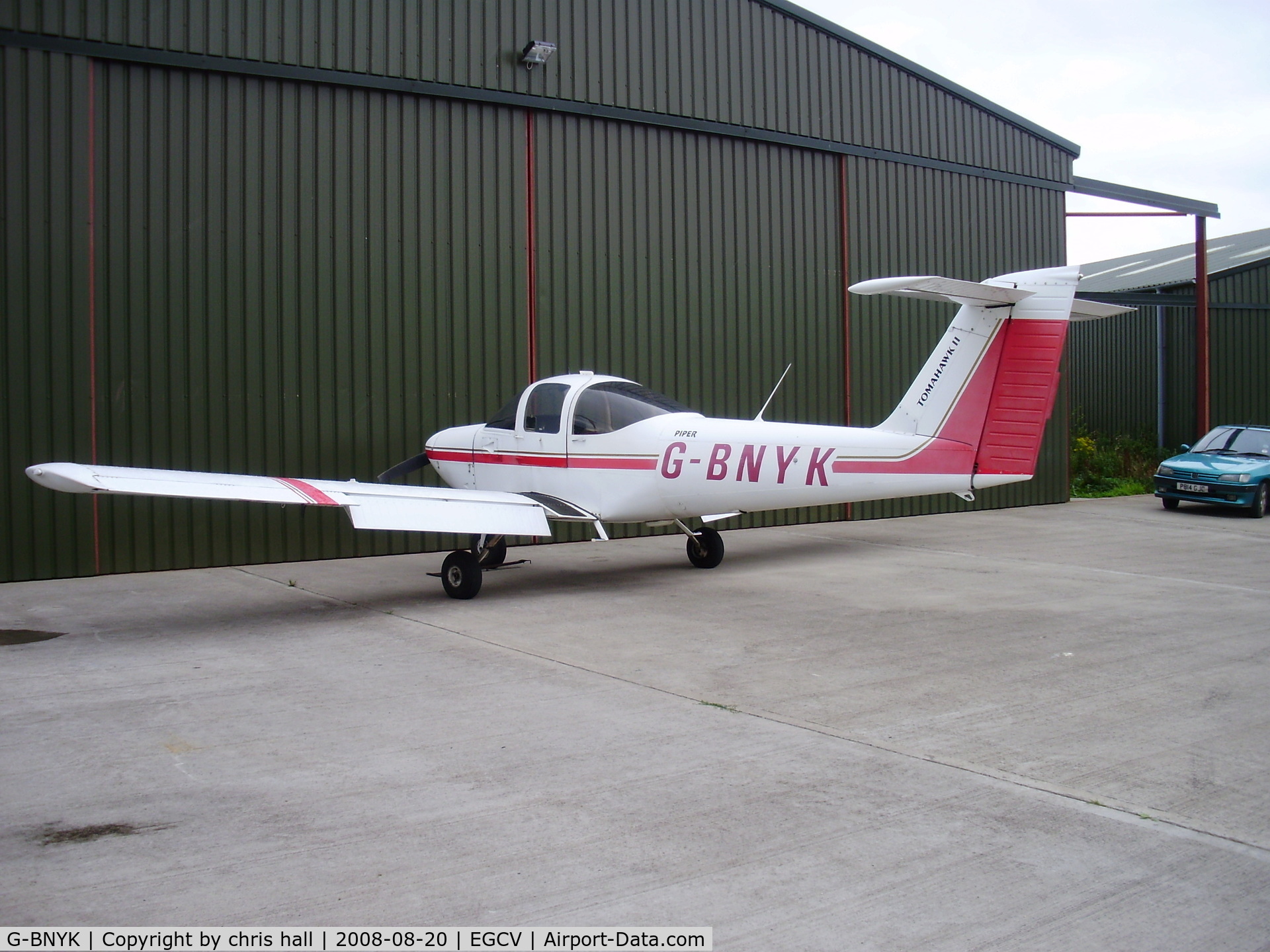 G-BNYK, 1978 Piper PA-38-112 Tomahawk Tomahawk C/N 38-78A0059, Previous ID: N2376V