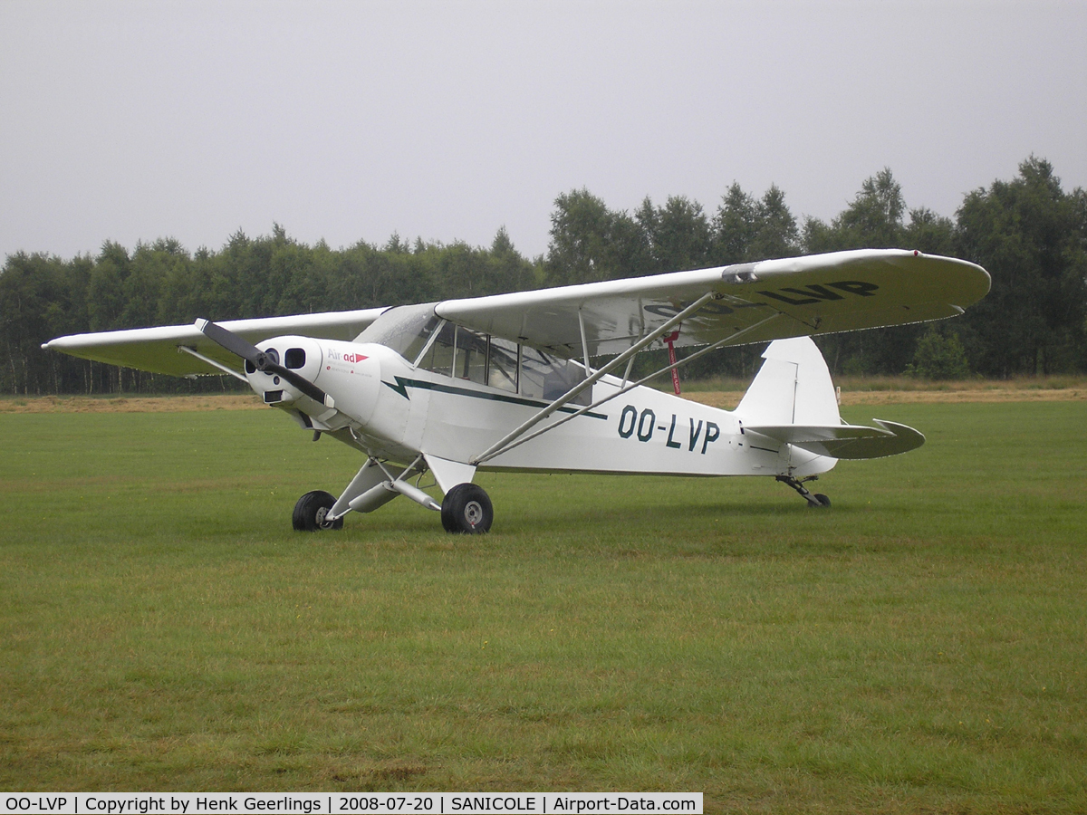 OO-LVP, 1954 Piper L-21B Super Cub (PA-18-135) C/N 18-3593, Sanicole Airshow - Belgium , 20 Jul 08