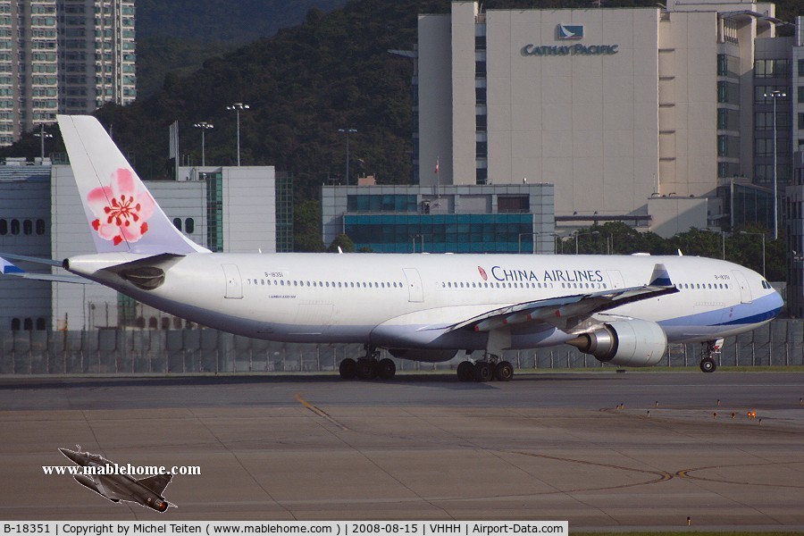 B-18351, 2006 Airbus A330-302 C/N 725, China Airlines
