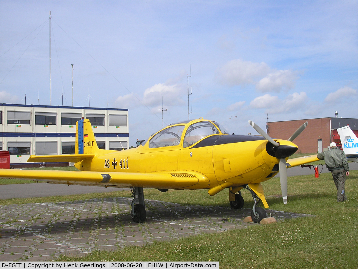 D-EGIT, 1957 Piaggio P-149D C/N 260, Dutch AF Openday , Leeuwarden AFB , 2008