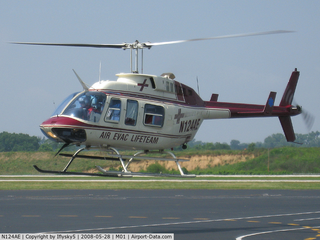 N124AE, 1992 Bell 206L-3 LongRanger III C/N 51591, N124AE Bell 206L-3 AirEvac Lifeteam