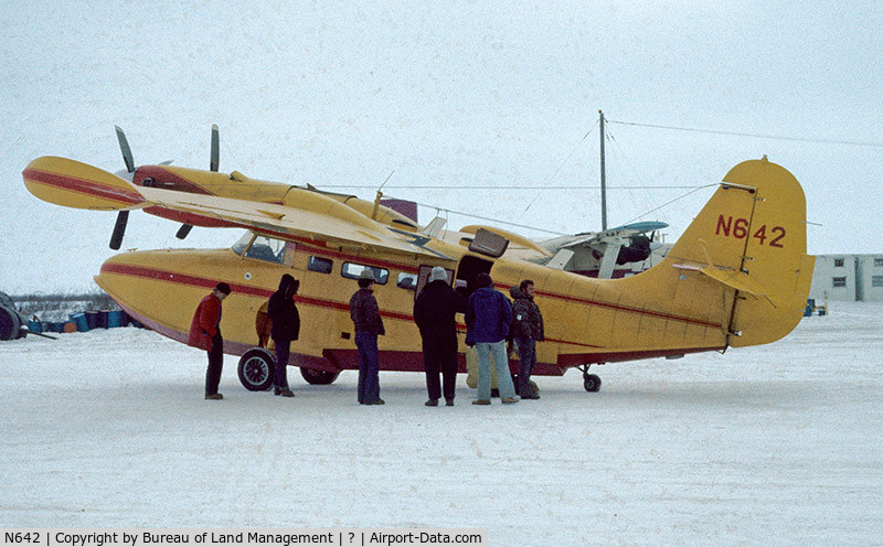 N642, 1968 McKinnon G21C C/N 1204, At unknown location in Alaska