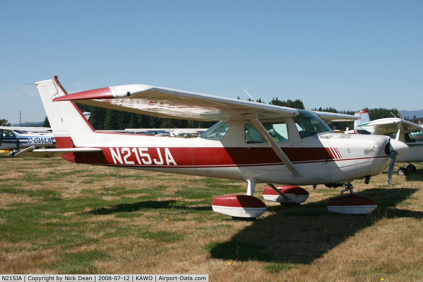 N215JA, 1981 Cessna 152 C/N 15284884, Arlington fly in