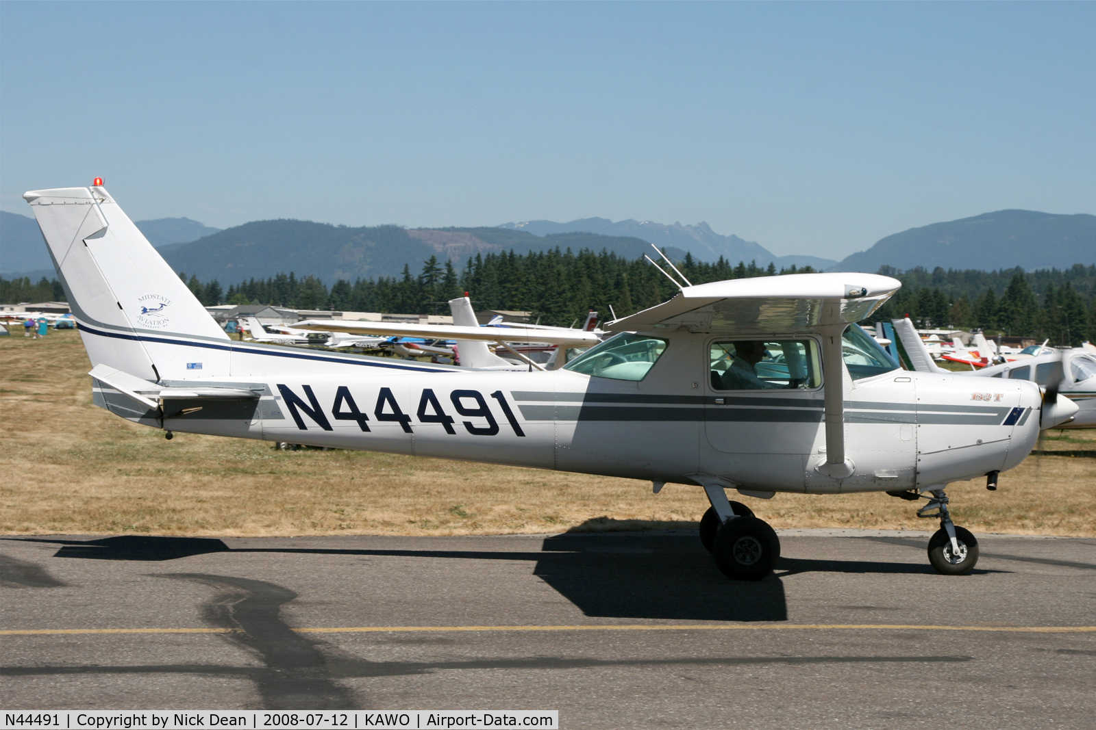N44491, 1983 Cessna 152 C/N 15285746, Arlington fly in