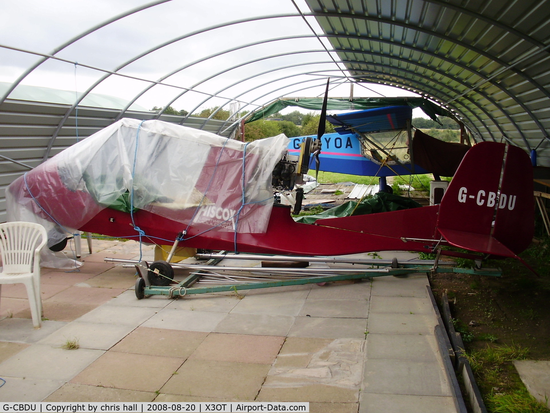 G-CBDU, 2001 Quad City Challenger II C/N PFA 177-13000, Otherton Microlight Airfield