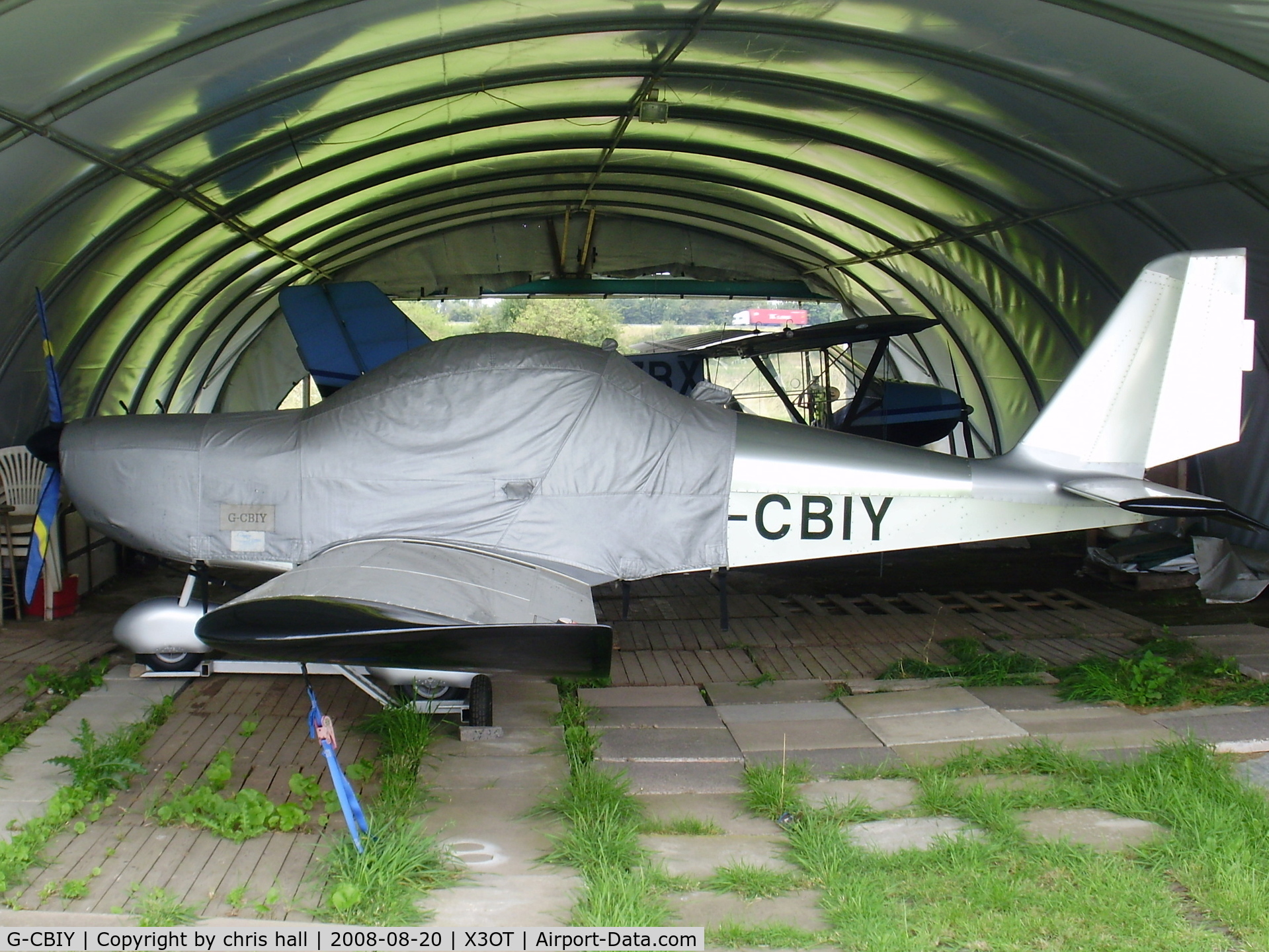 G-CBIY, 2002 Aerotechnik EV-97 Eurostar C/N PFA 315-13846, Otherton Microlight Airfield