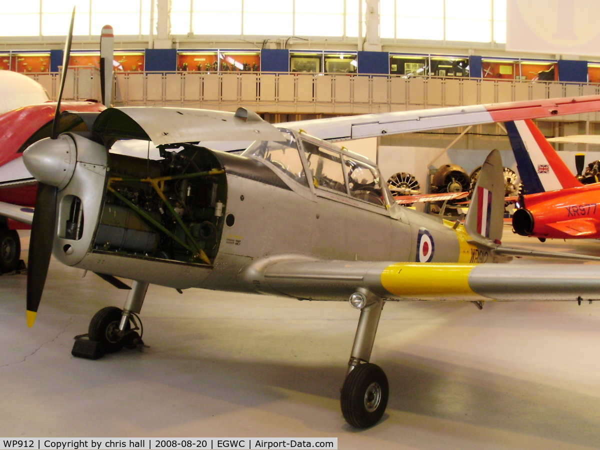 WP912, De Havilland DHC-1 Chipmunk T.10 C/N C1/0786, Royal Air Force Museum