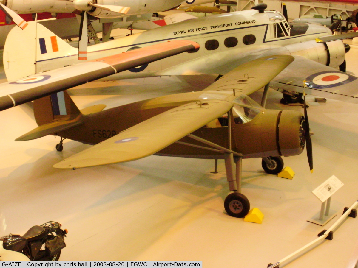 G-AIZE, Fairchild UC-61A Argus II (24W-41A) C/N 565, Royal Air Force Museum