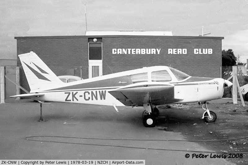 ZK-CNW, Piper PA-28-140 Cherokee C/N 28-22367, Canterbury AC, Christchurch