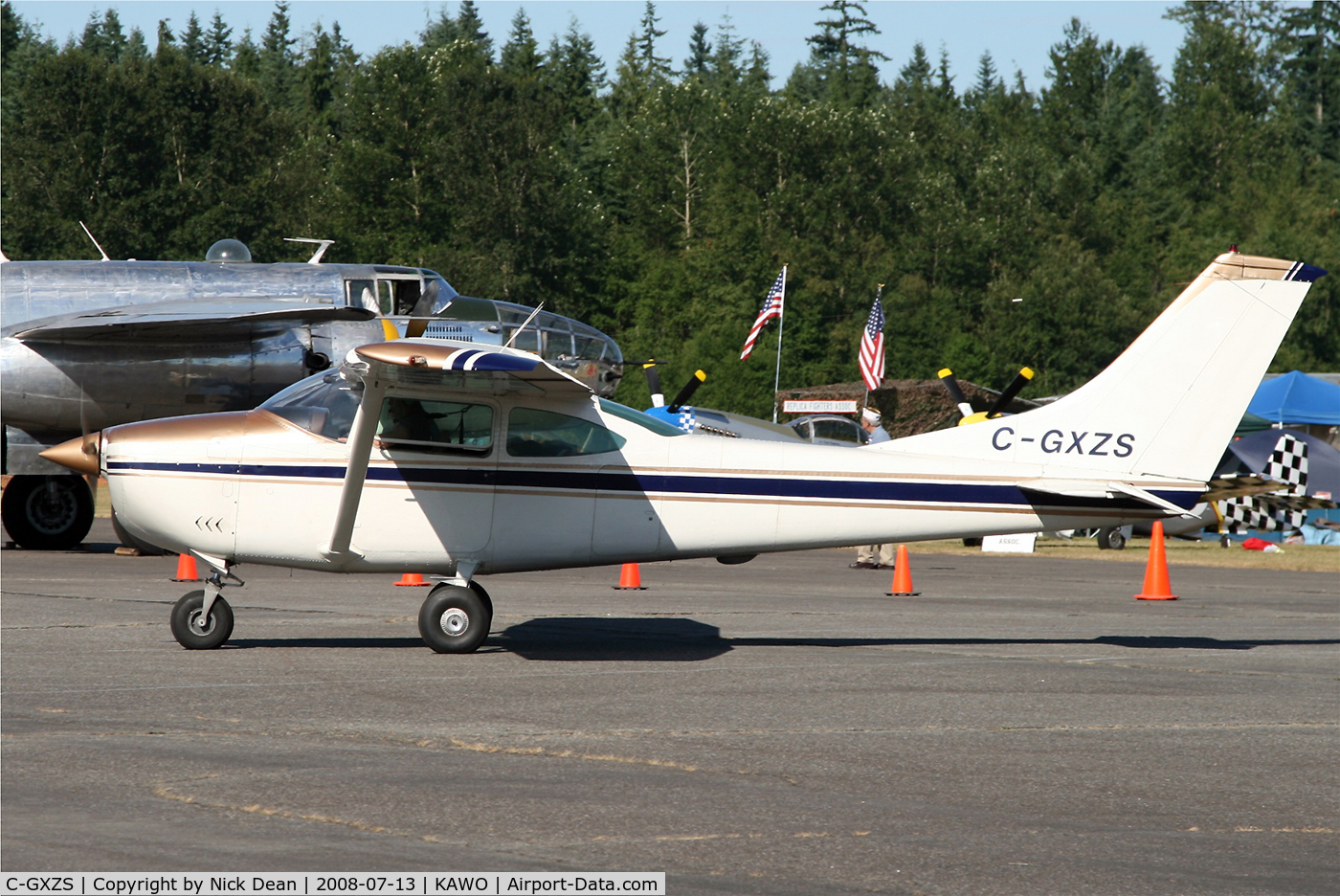 C-GXZS, 1966 Cessna 182K Skylane C/N 18257751, Arlington fly in