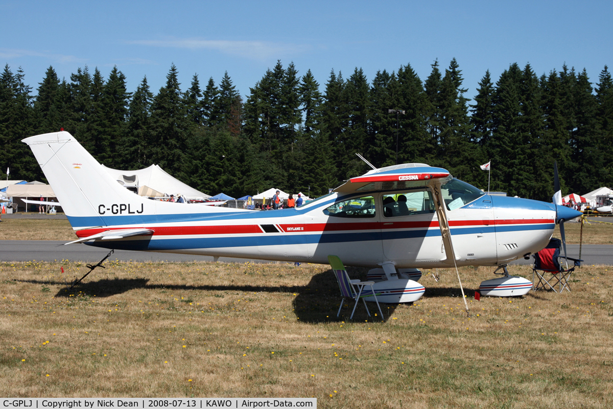 C-GPLJ, 1980 Cessna 182Q Skylane C/N 18267547, Arlington fly in