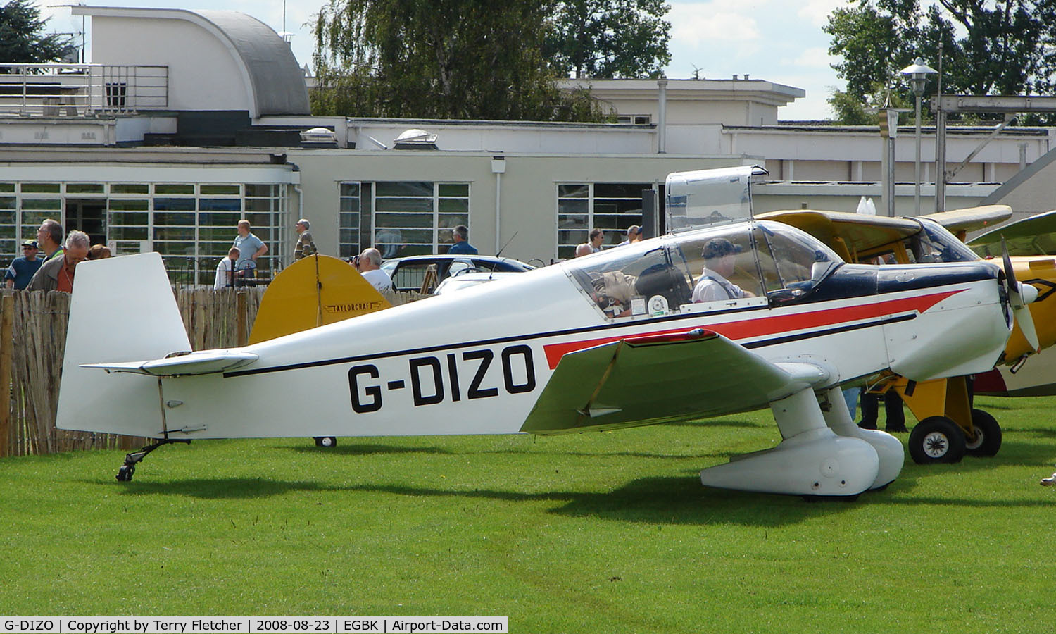 G-DIZO, 1965 Jodel D-120 Paris-Nice C/N 326, Visitor to Sywell on 2008 Ragwing Fly-in day