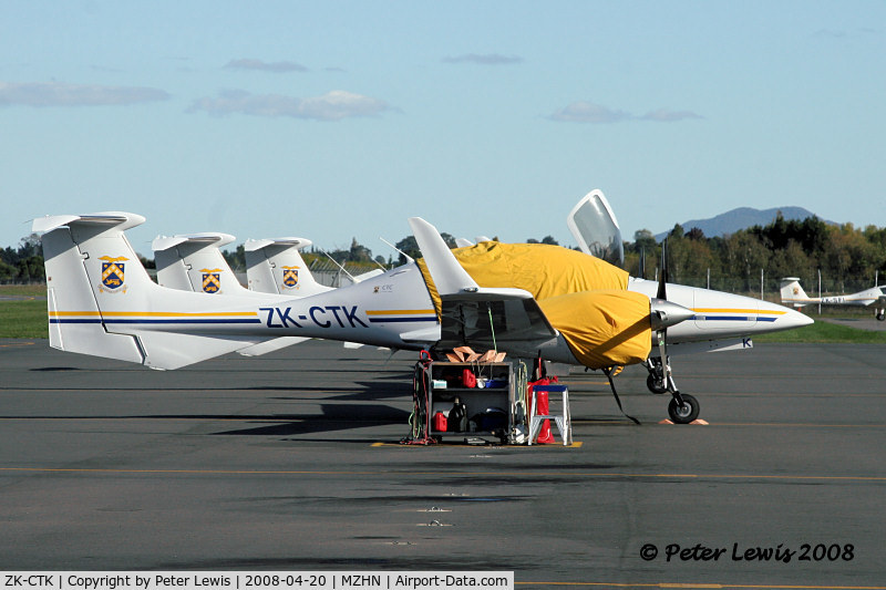 ZK-CTK, 2006 Diamond DA-42 Twin Star C/N 42.103, CTC Aviation Training Ltd., Hamilton