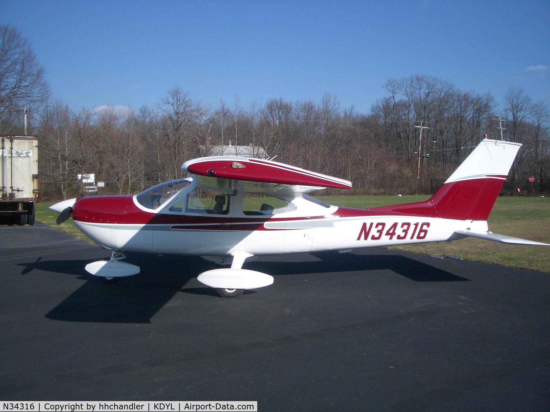 N34316, 1972 Cessna 177B Cardinal C/N 17701764, N34316 Cessna 177B