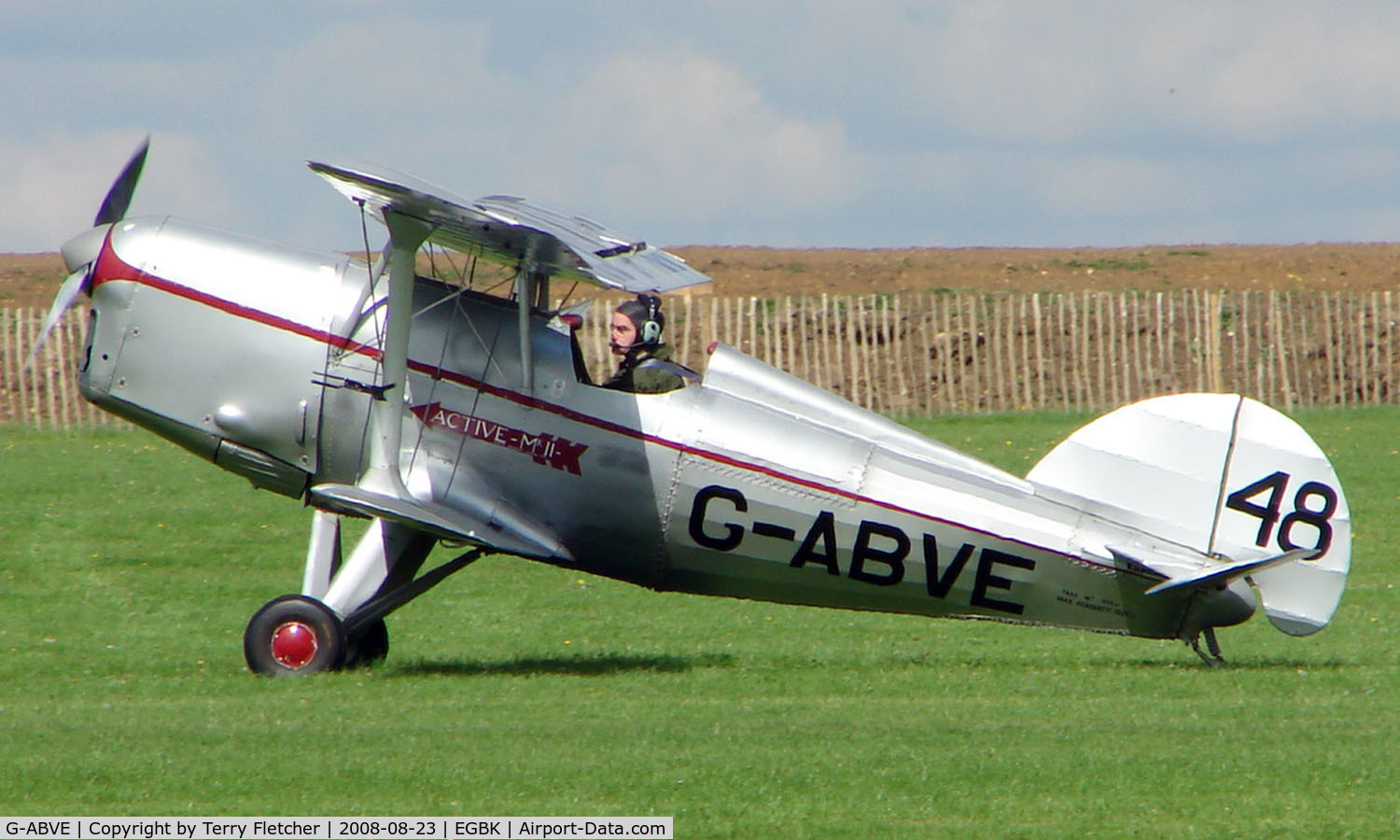 G-ABVE, 1932 Arrow Active 2 C/N 2, 1932 Arrow Active - Visitor to Sywell on 2008 Ragwing Fly-in day