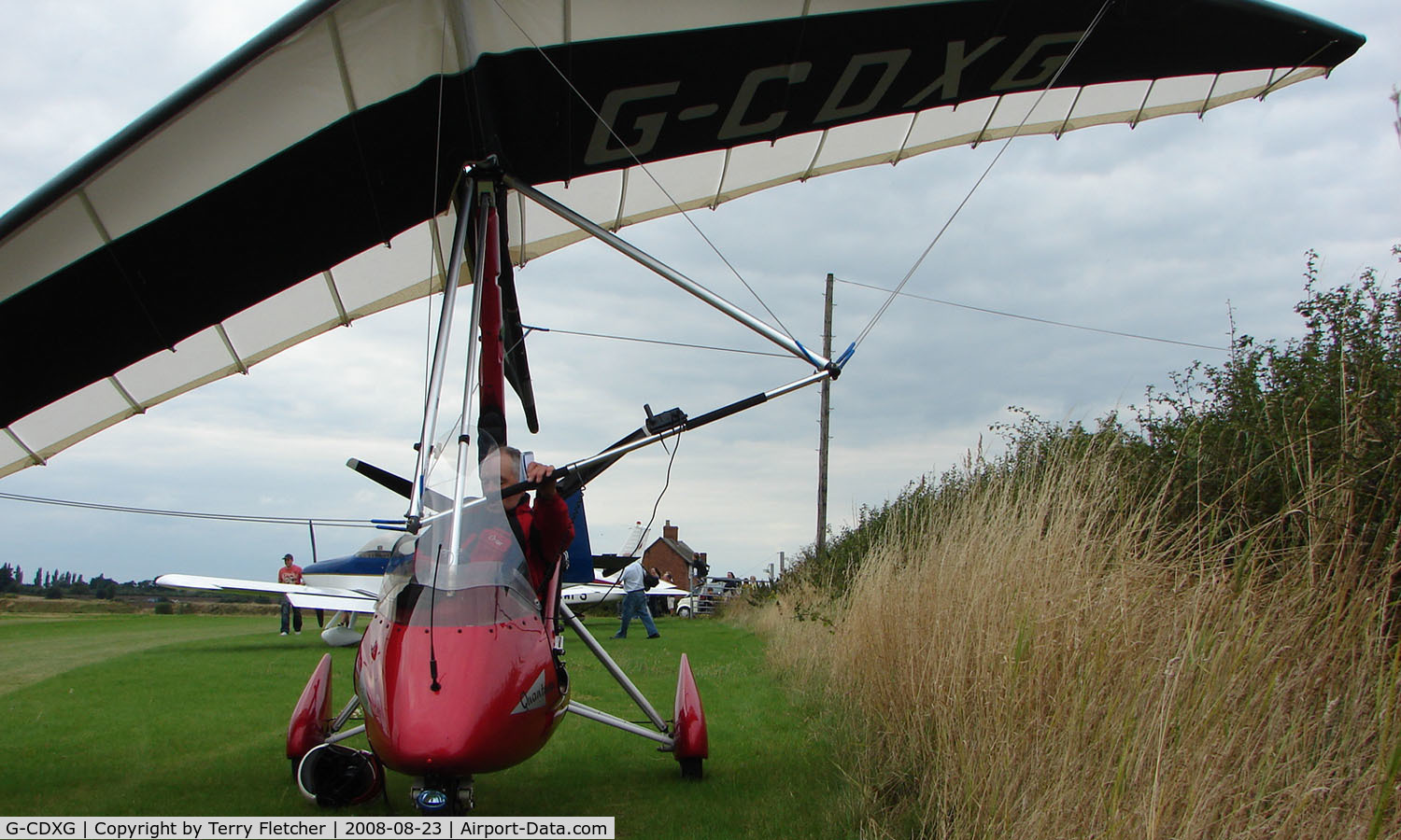 G-CDXG, 2006 Pegasus Quantum 15-912 C/N 8180, Pegasus Quantum 15-912 at 2008 Sittles Farm Fly-in