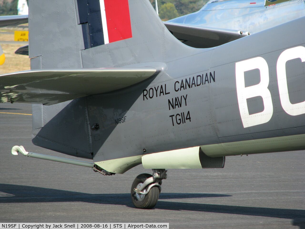 N19SF, 1947 Hawker Sea Fury FB.11 C/N 41H/656803, 2008 Wings Over Wine Country Air Show