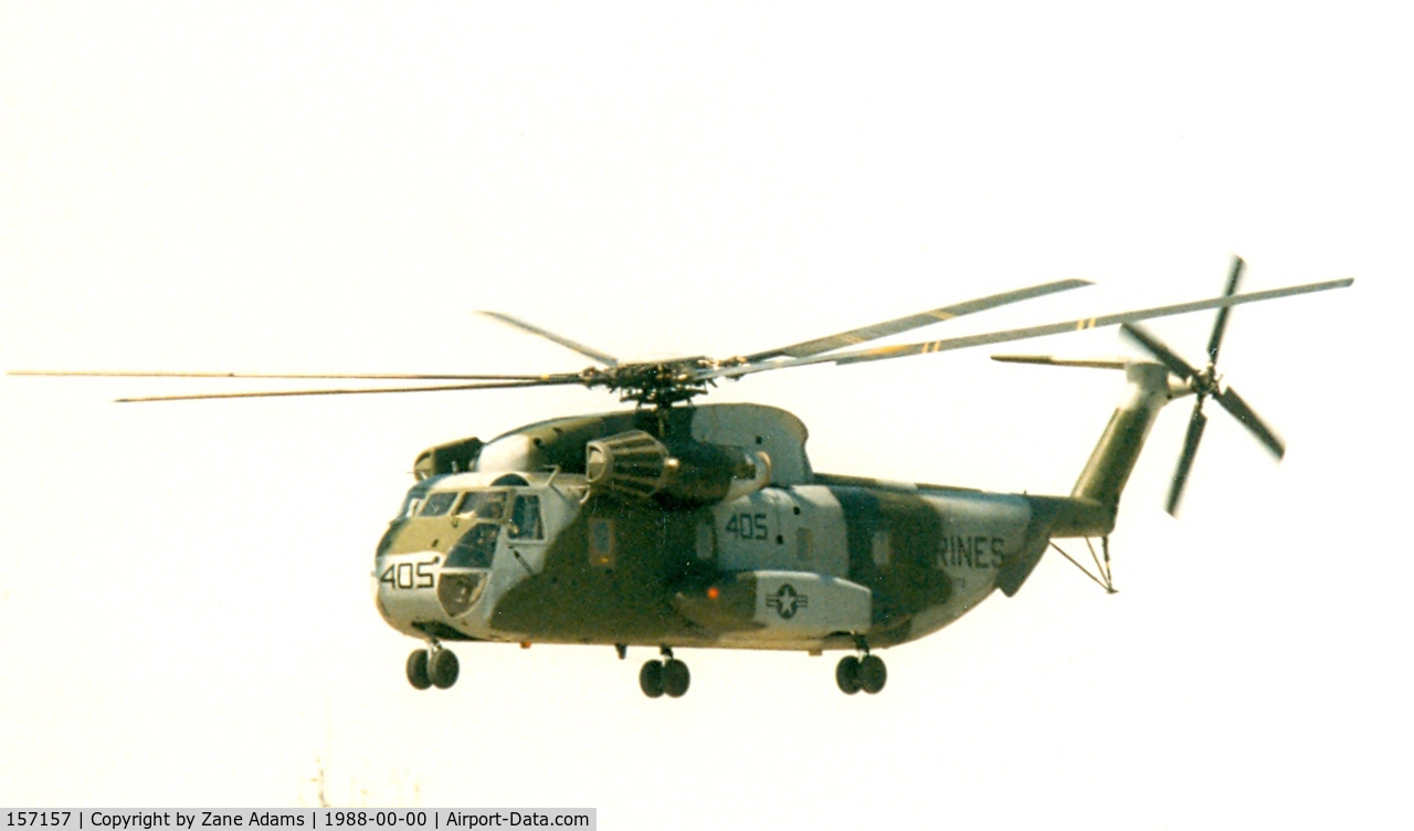 157157, Sikorsky CH-53D Sea Stallion C/N 65-283, At the former Dallas Naval Air Station, Grand Prairie, Texas