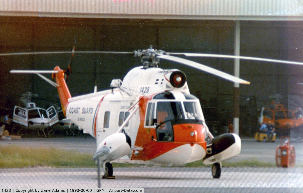 1428, 1967 Sikorsky HH-52A Sea Guard C/N 62.116, USCG 1428 at Grand Prairie Municipal - Aerospatiale Factory (American Eurocopter)