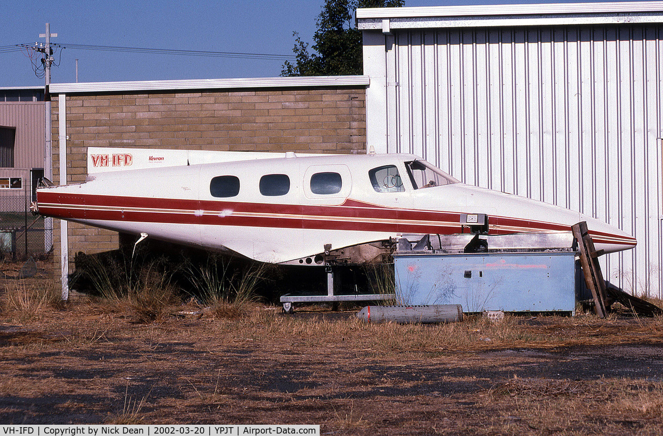 VH-IFD, 1969 Beechcraft 60 Duke C/N P-040, The remains