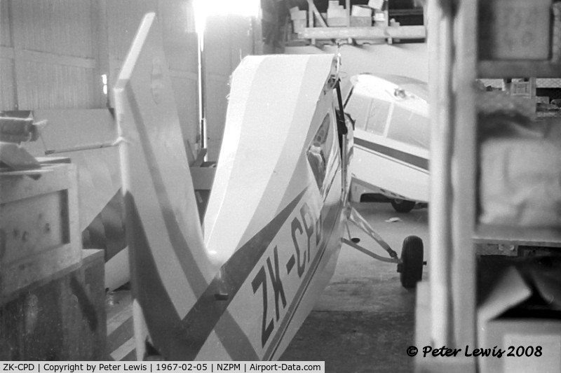 ZK-CPD, Champion 7ECA Citabria C/N 7ECA-329, Airspares (NZ) Ltd., Palmerston North