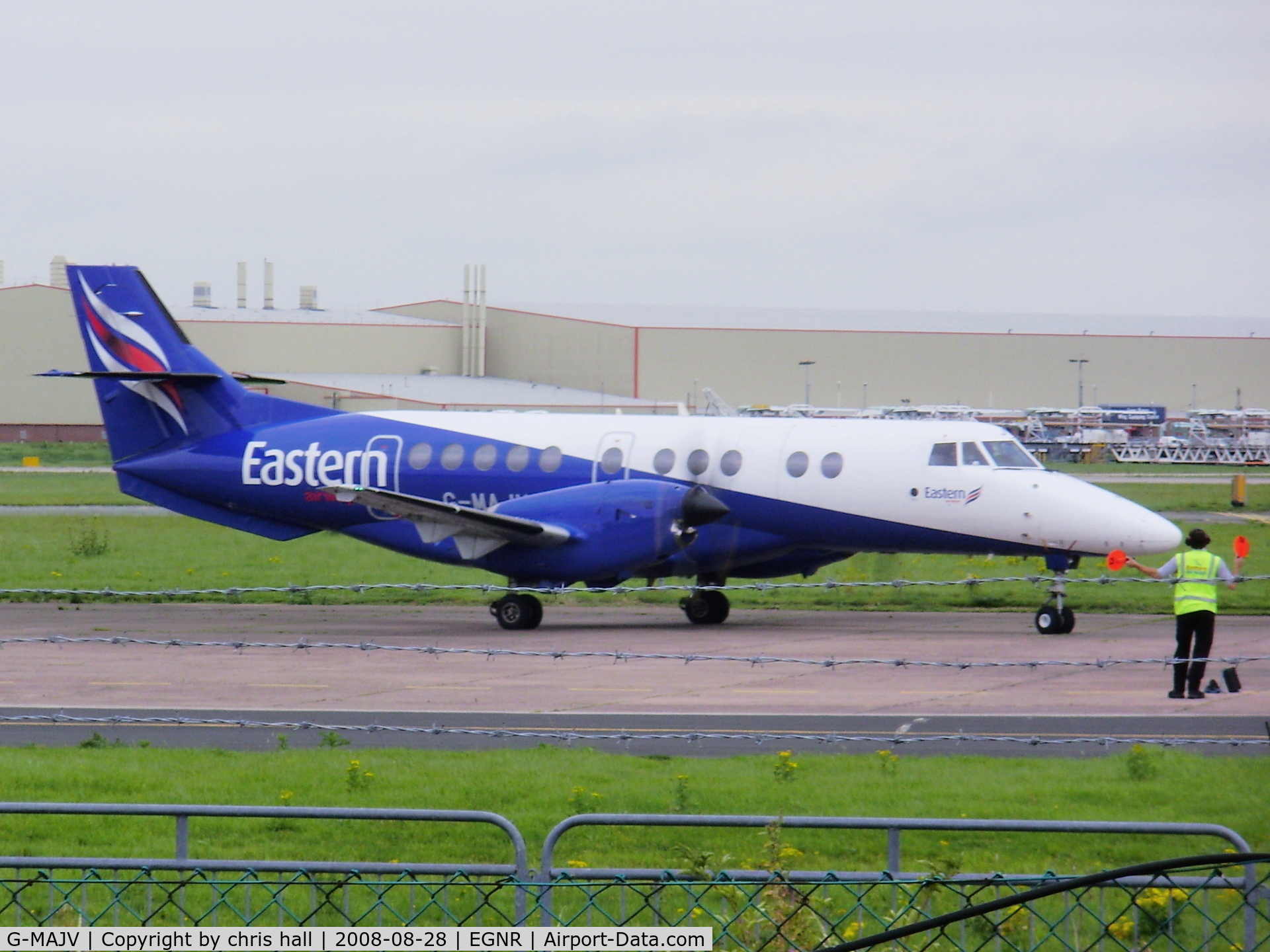 G-MAJV, 1995 British Aerospace Jetstream 41 C/N 41074, Eastern Airways