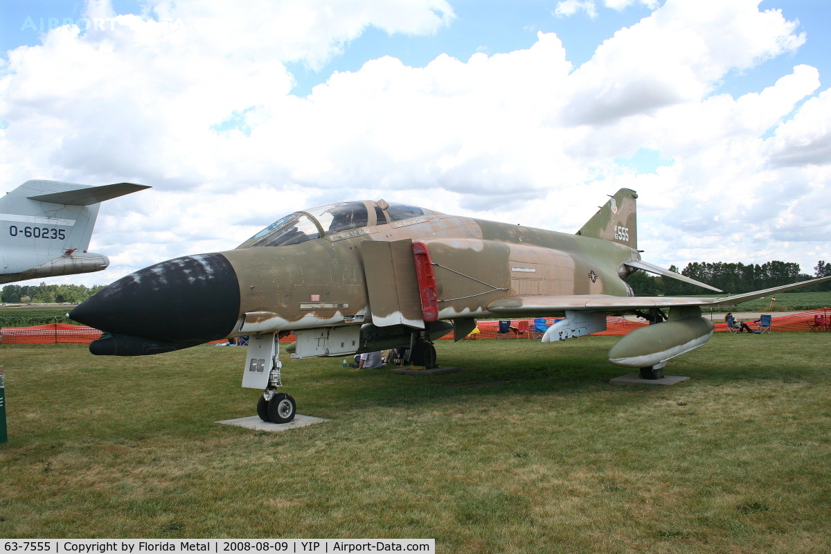 63-7555, 1964 McDonnell F-4C-24-MC Phantom II C/N 592, F-4 Phantom