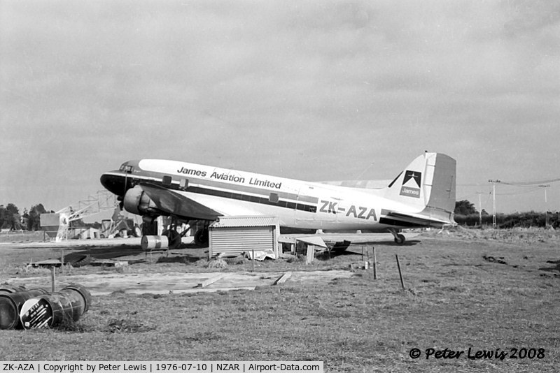 ZK-AZA, 1944 Douglas C-47B-20-DK Skytrain C/N 27144, James Aviation Ltd., Hamilton