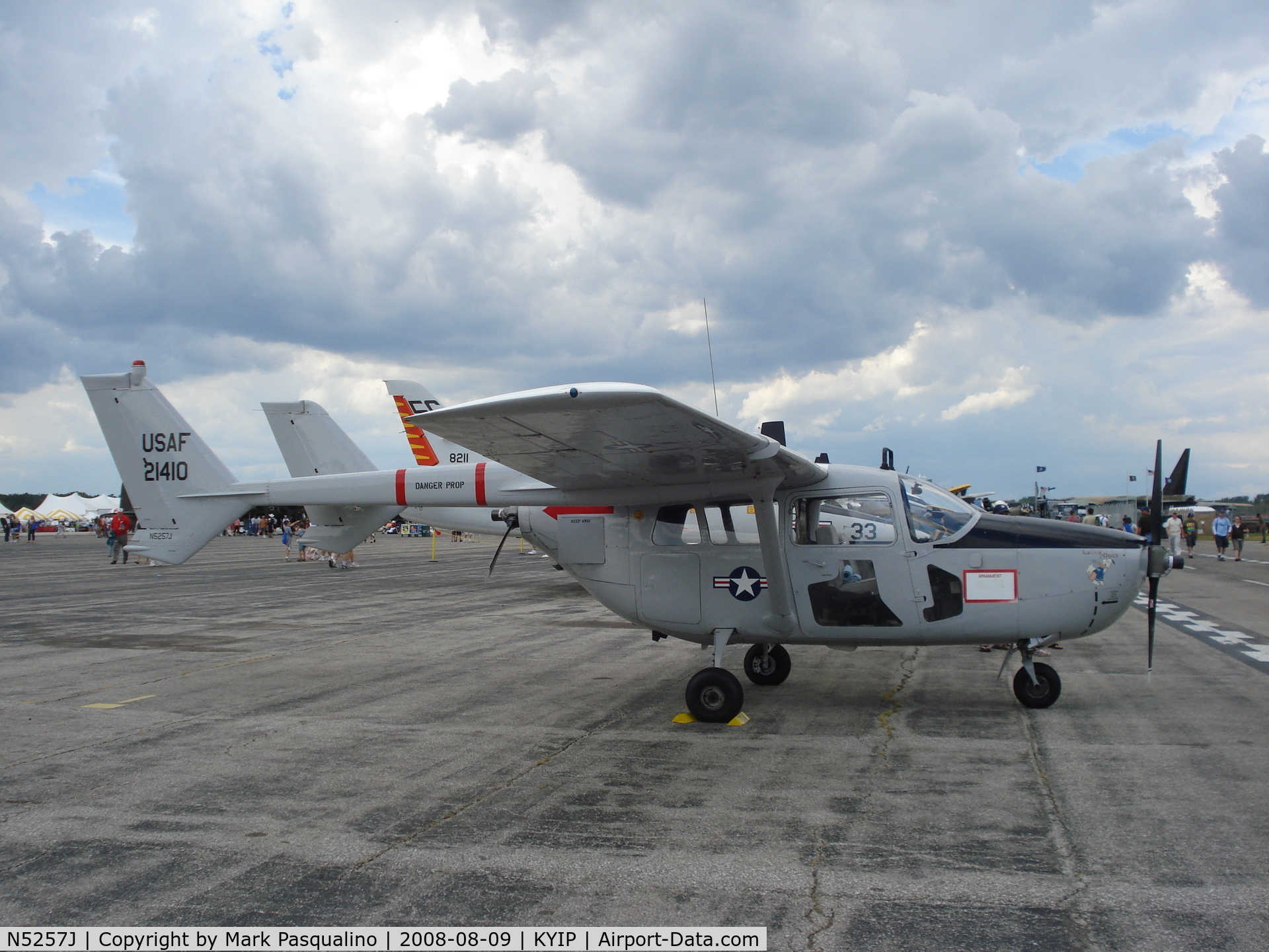 N5257J, 1967 Cessna M337B (O-2A) Super Skymaster C/N 337M-0116 (67-21410), Cessna 0-2A