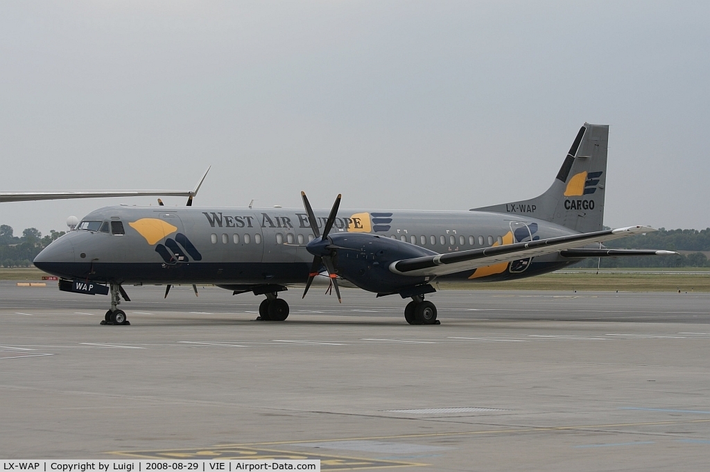 LX-WAP, 1993 British Aerospace ATP C/N 2057, West Air Europe