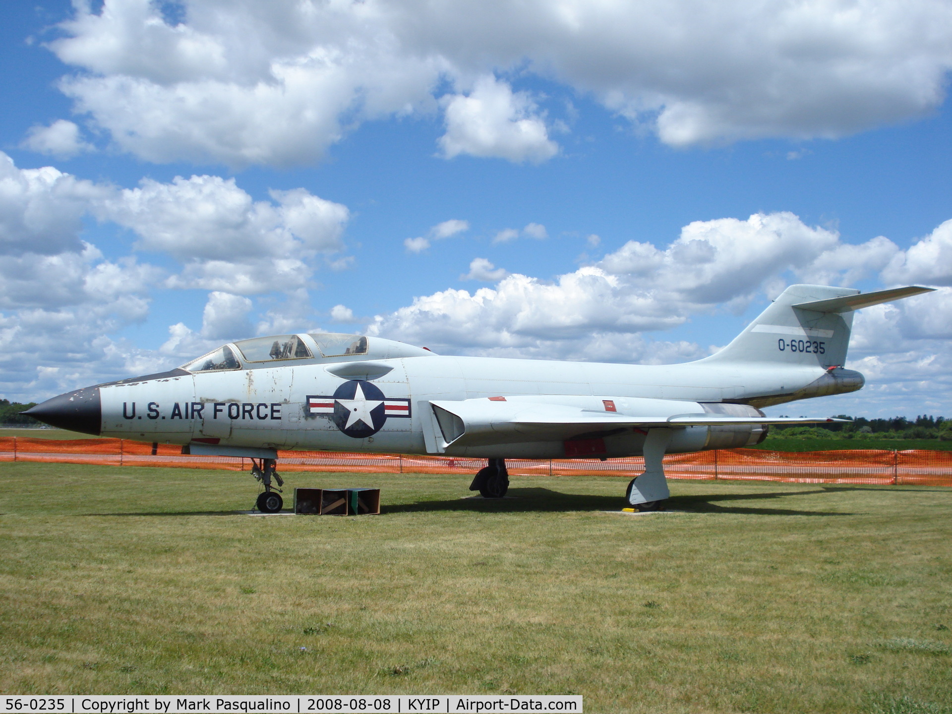 56-0235, 1956 McDonnell F-101B Voodoo C/N 128, Mc Donnell F-101B