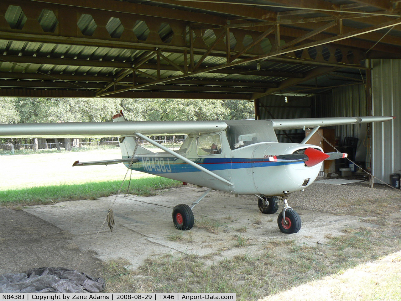 N8438J, 1967 Cessna 150G C/N 15066338, At Blackwood Airpark