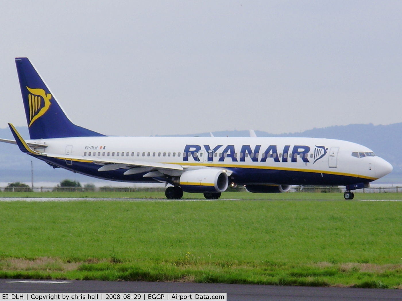 EI-DLH, 2006 Boeing 737-8AS C/N 33590, Ryanair