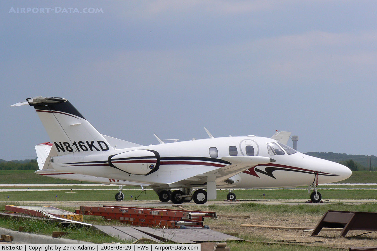 N816KD, 2006 Eclipse Aviation Corp EA500 C/N 000003, at Fort Worth Spinks Airport