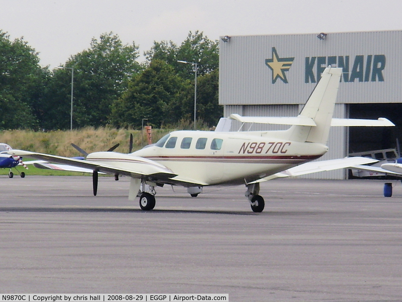 N9870C, Cessna T303 Crusader C/N T30300227, Owned by Aircraft Guaranty Holdings Trust