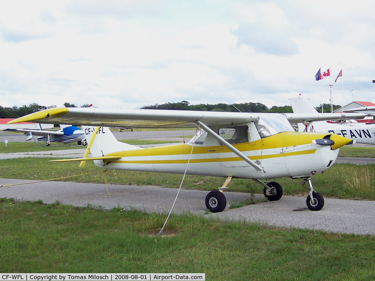 CF-WFL, 1967 Cessna 150G C/N 15067026, Parry Sound Area Municipal Airport (YPD)
