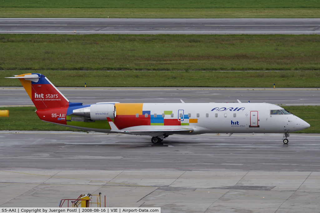 S5-AAI, 1998 Canadair CRJ-200LR (CL-600-2B19) C/N 7248, CRJ200