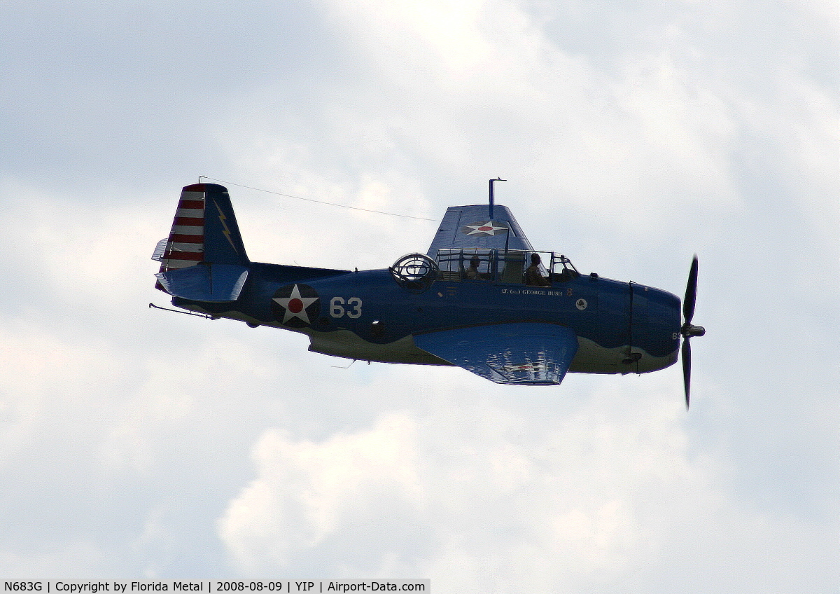 N683G, 1943 Grumman TBM-3E Avenger C/N 53768, Grumman TBM-3E Avenger