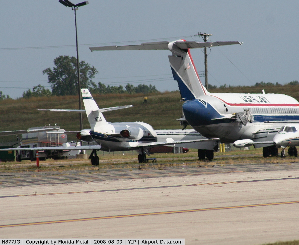 N877JG, Dassault Fan Jet Falcon (20F) C/N 325, USA Jet Falcon 20