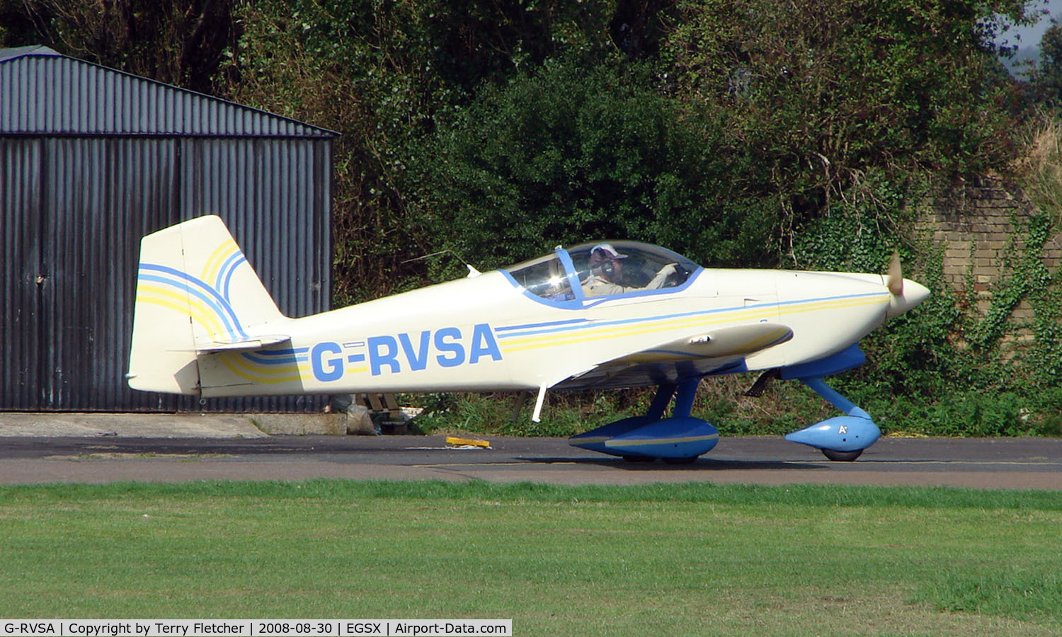 G-RVSA, 2004 Vans RV-6A C/N PFA 181A-12574, Participant in the 2008 RV Fly-in at North Weald Uk